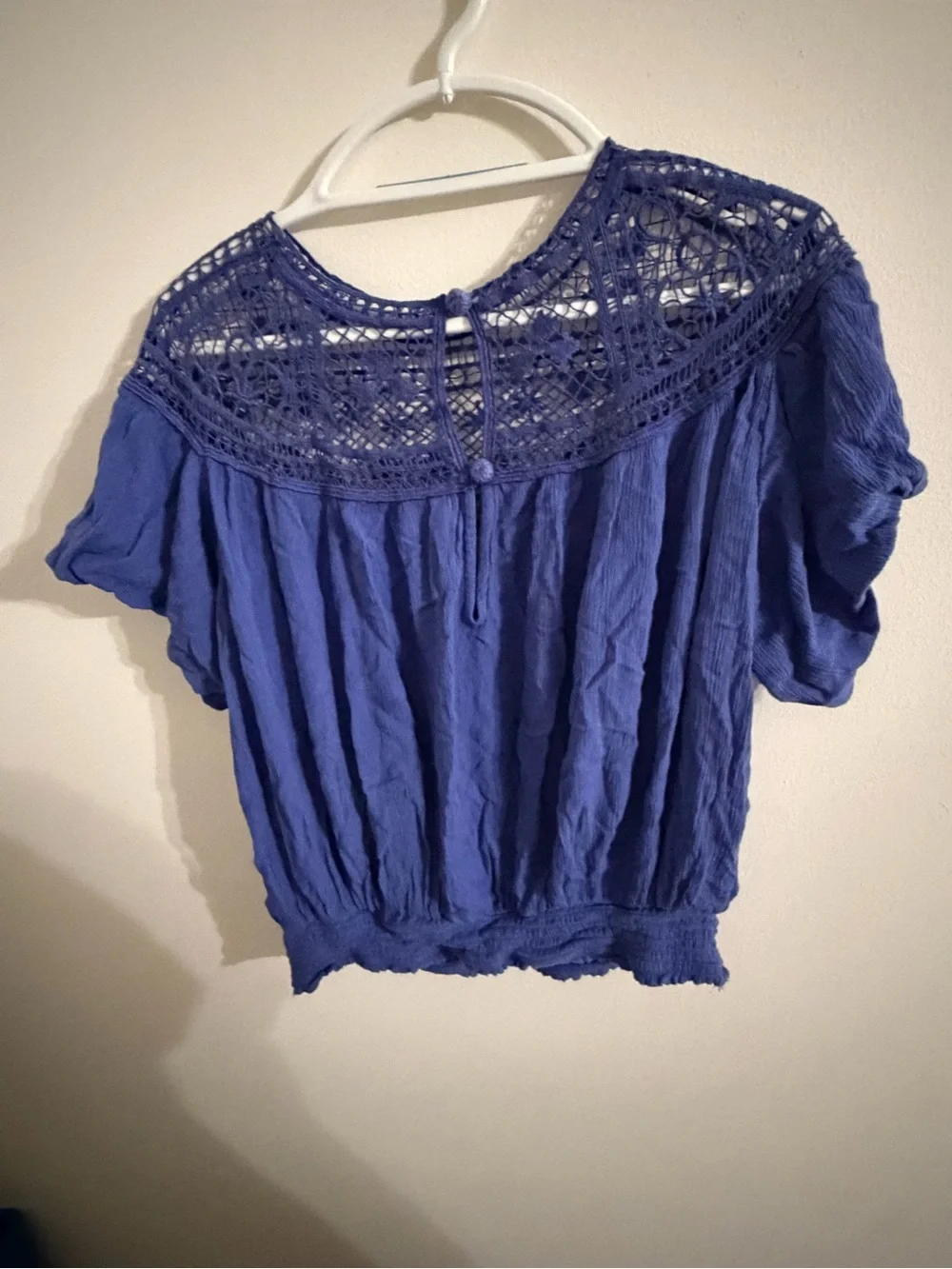 Free People breathable peasant